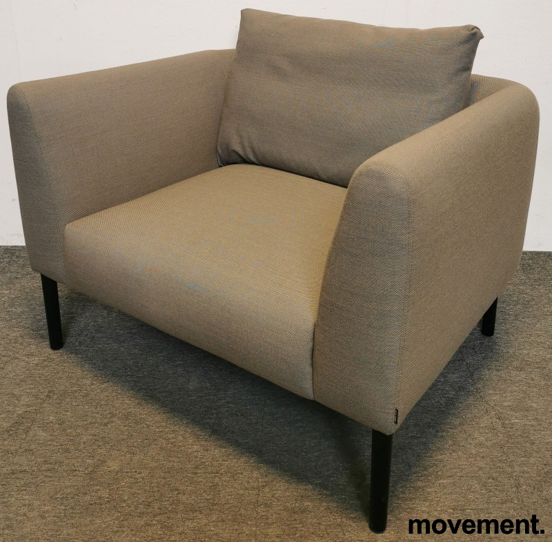 Nooa Grått stoff med blåskjær, Pent - 1 / 4