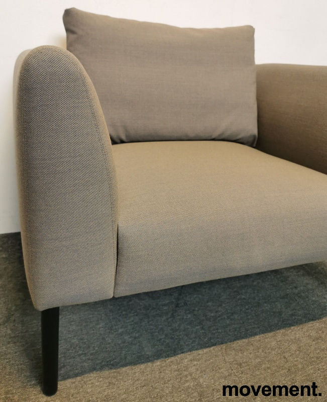 Nooa Grått stoff med blåskjær, Pent - 3 / 4