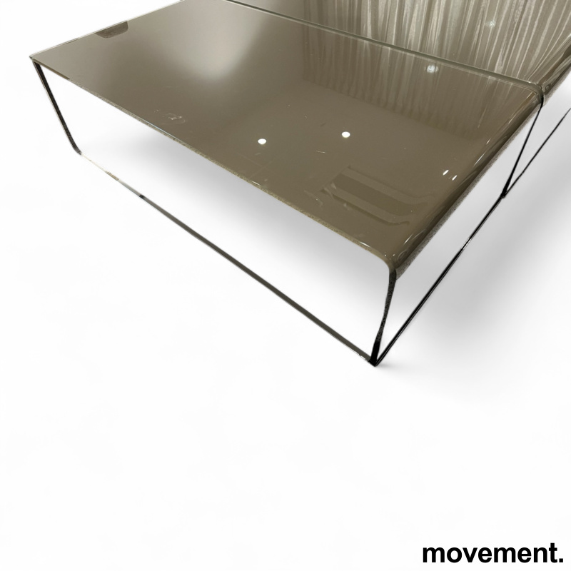 Nido 107x60cm Brunt glass, krom, - 2 / 2