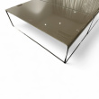 Nido 107x60cm Brunt glass, krom, - 2 / 2