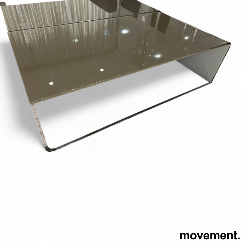 Nido 107x60cm Brunt glass, krom, - 1 / 2