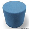 Drum pouf small Blått stoff, Pent - 2 / 2