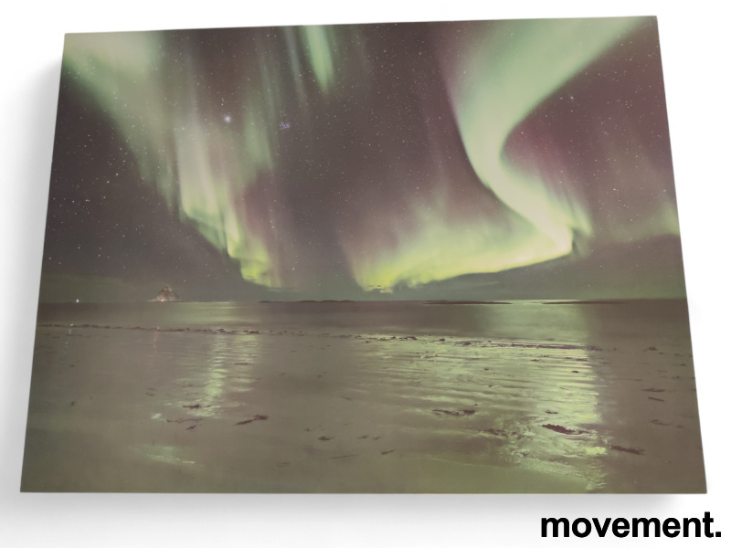 Nordlysbilde på aluminiumsplate - 1 / 3
