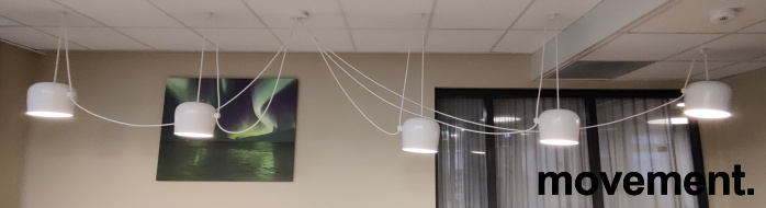 Aim 5 hoders pendel-sett LED Hvit, - 3 / 3