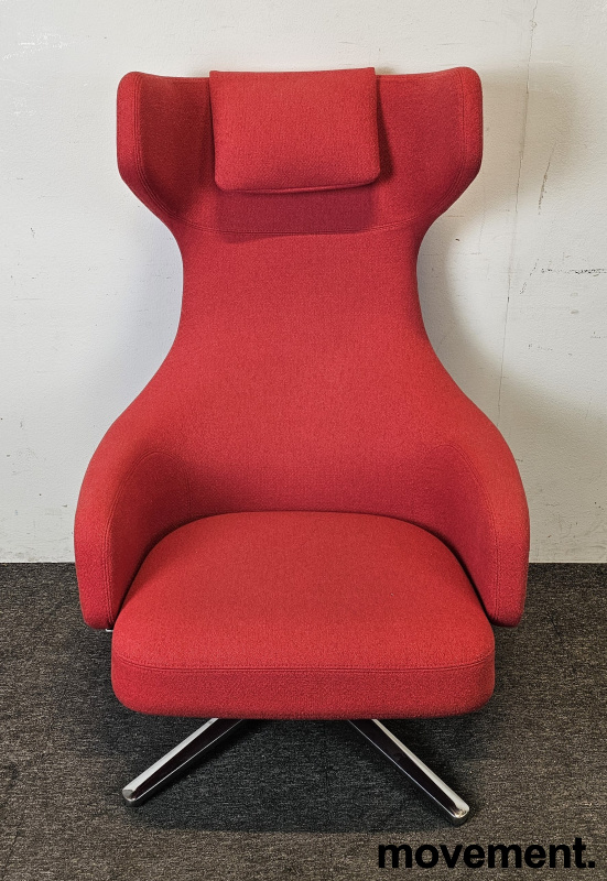 Grand Repos Rødt stoff, polert - 3 / 4