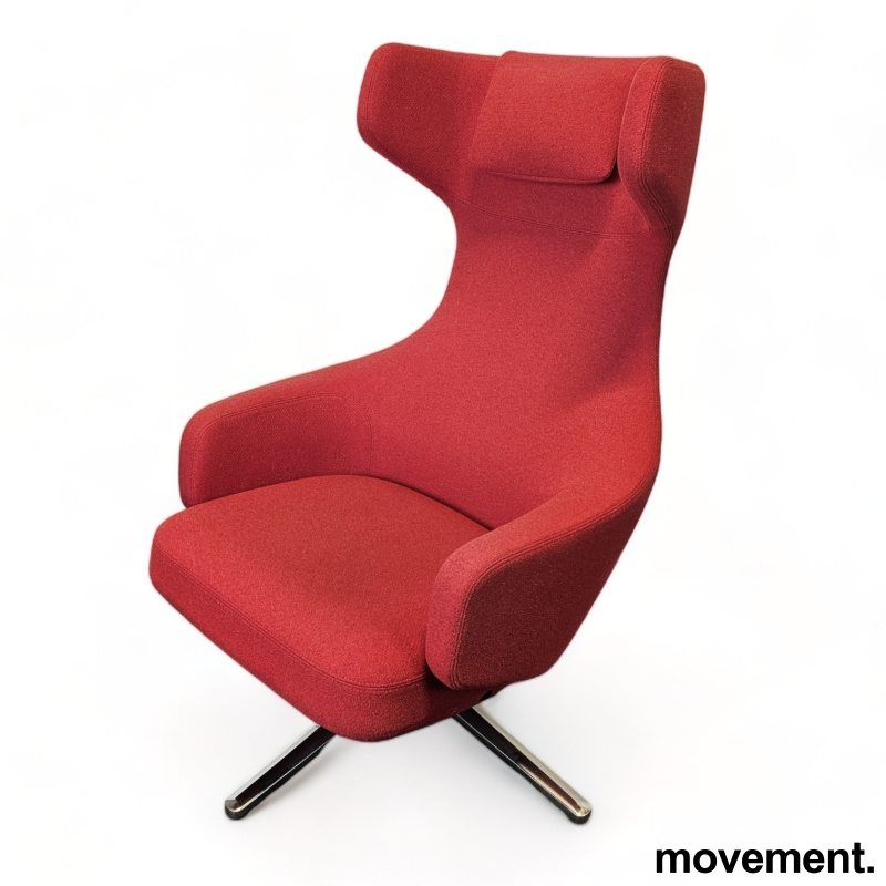 Grand Repos Rødt stoff, polert