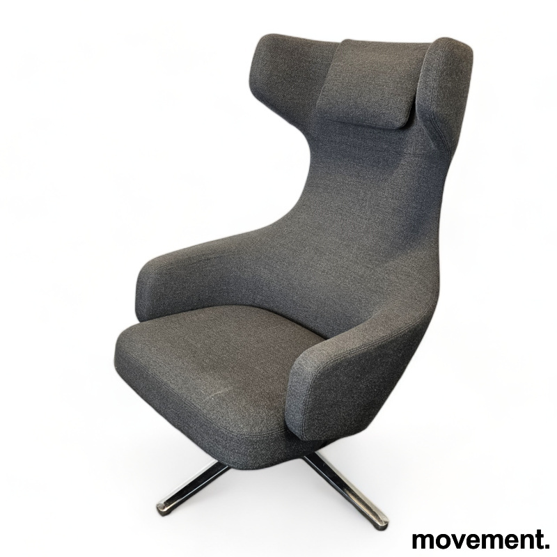 Grand Repos Grått stoff, polert - 1 / 4