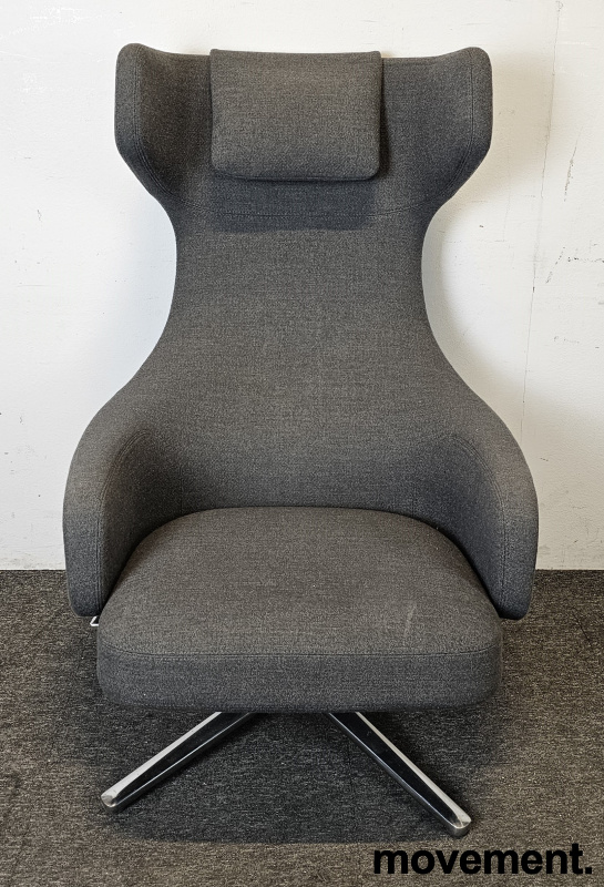 Grand Repos Grått stoff, polert - 4 / 4