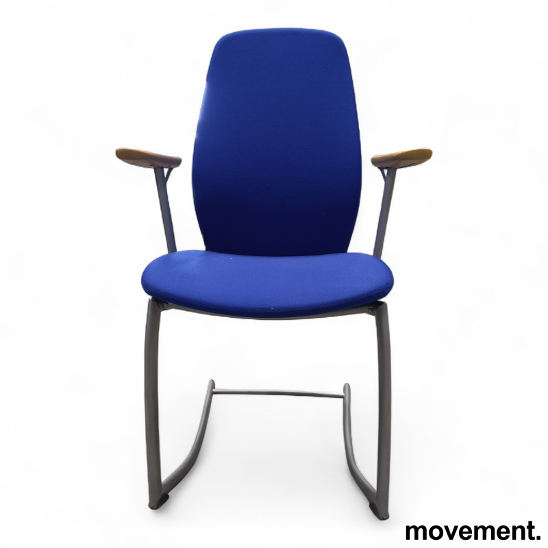 Plus 377 med armlene Blått stoff, - 2 / 2