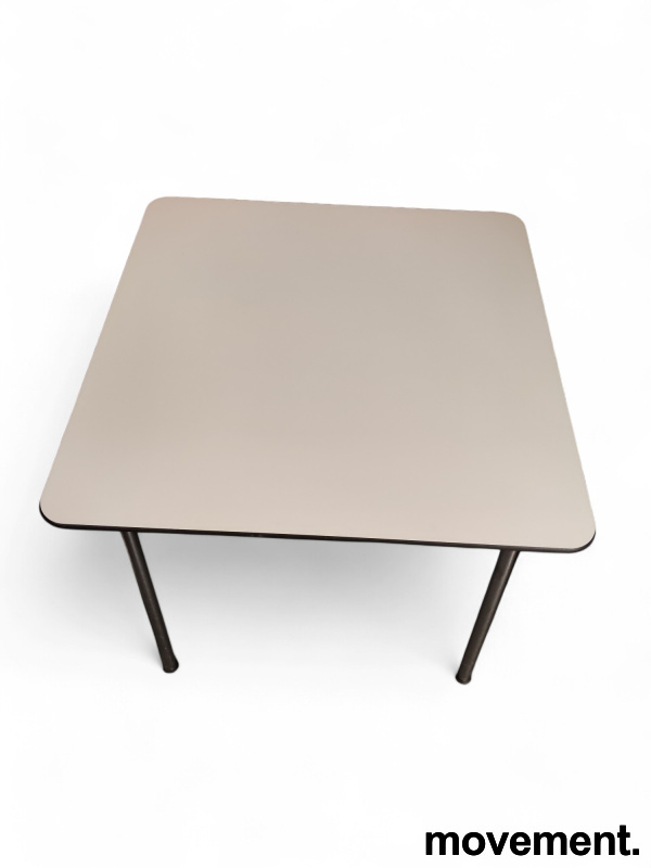 Hal table 74x74cm Hvit laminat, - 2 / 4
