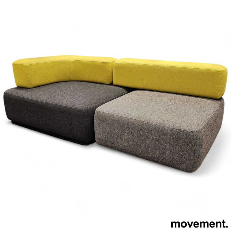Alphabet modulsofa, 2 moduler,