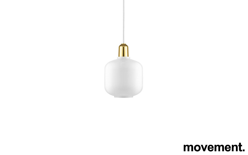 Stk. 9 Amp Small White / Brass, Ubrukt Normann Copenhagen