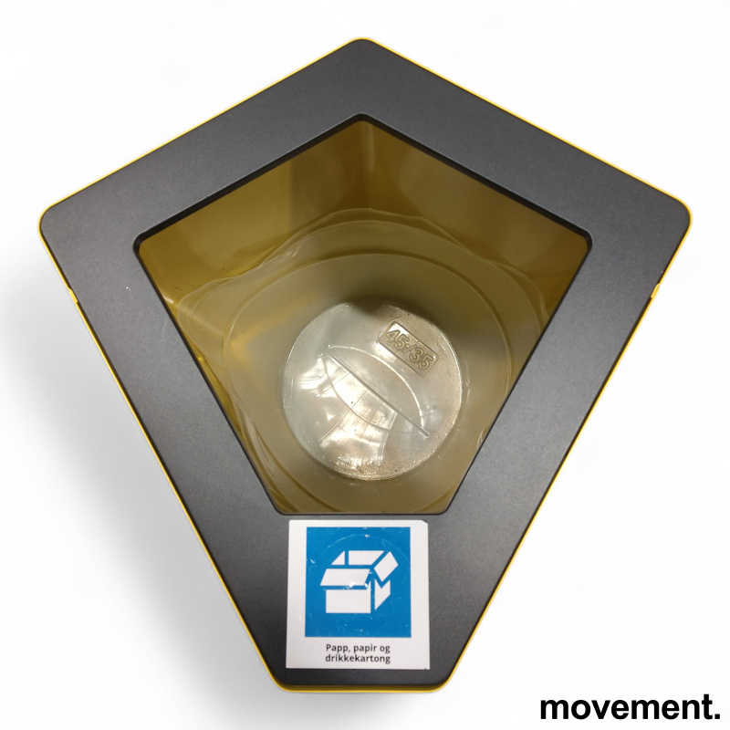 Kite Gul fraksjon sort lokk, papir, - 2 / 2