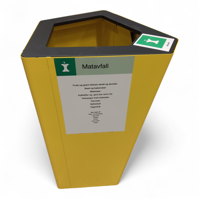 Kite Gul fraksjon, sort lokk,