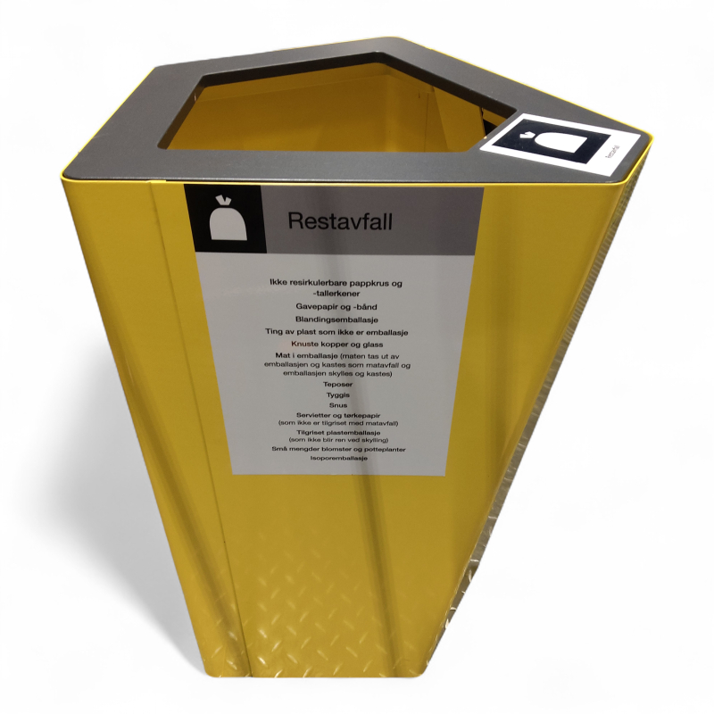 Kite Gul fraksjon, sort lokk,