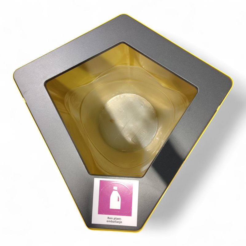 Kite Gul frakjson, sort lokk,