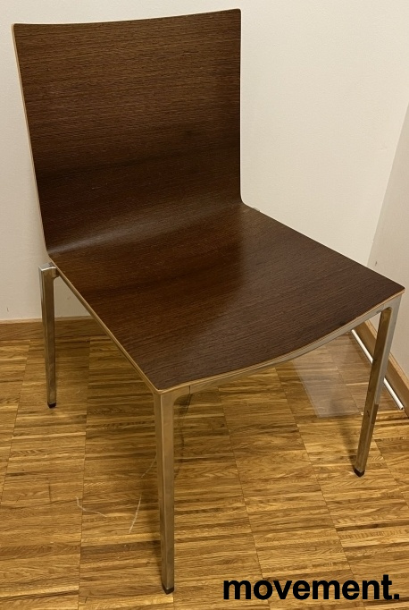 Archal skallstol laminat i mørk - 1 / 2