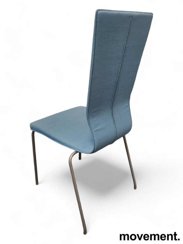 Graf fullpolstret, høy rygg Turkis