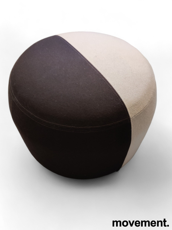 Dainty Ø=55cm Brun og beige stoff, - 1 / 3