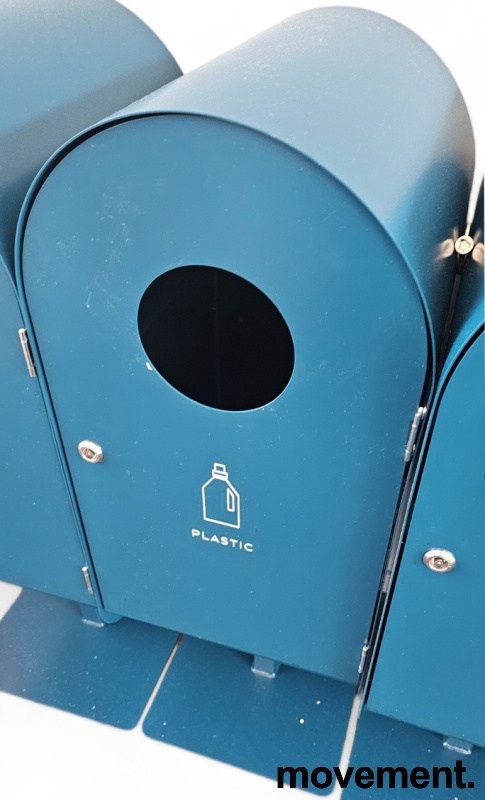 Popsicle  Fraksjon Plastic, Blå