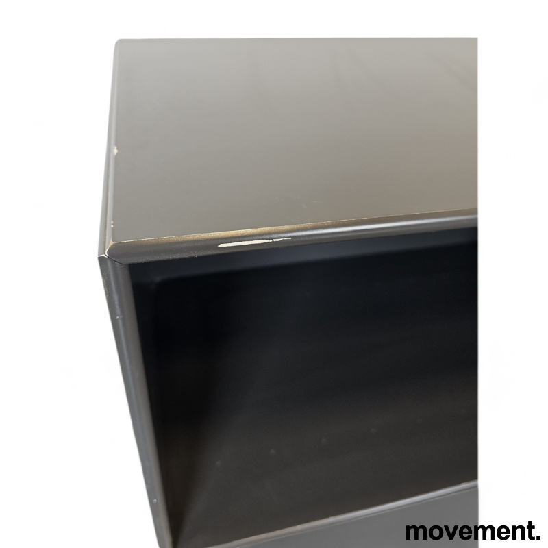 Reol 6112 70x36cm, 38cm dybde Mørk - 3 / 4