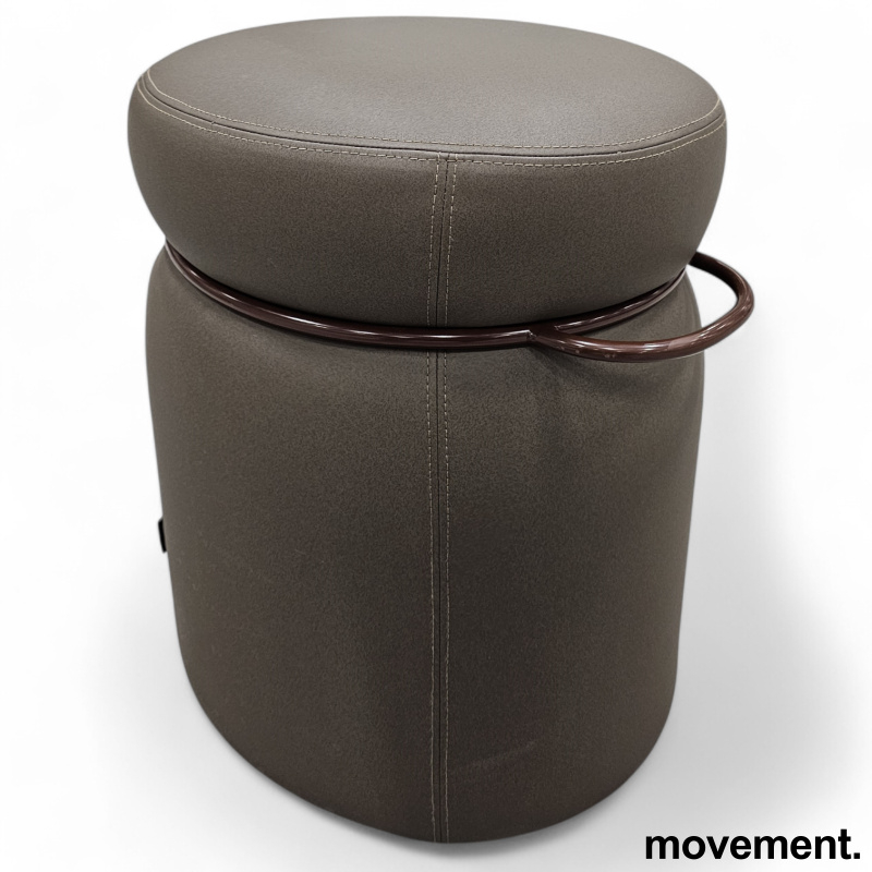 Parker Taupe-brunt stoff