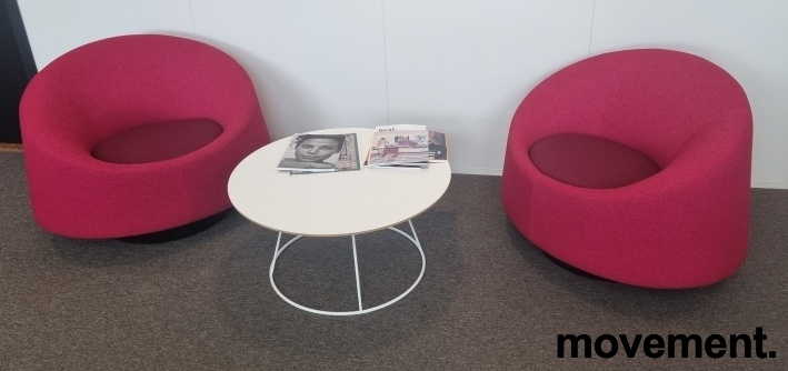 Crystal mørk og mellom rosa stoff, - 3 / 3