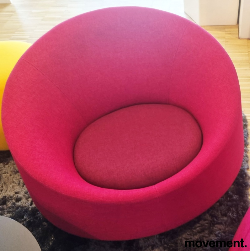 Crystal mørk og mellom rosa stoff, - 2 / 3