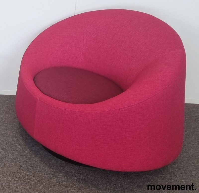 Crystal mørk og mellom rosa stoff,