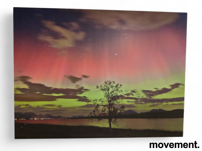 Nordlysbilde på aluminiumsplate - 1 / 4
