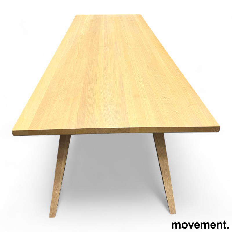 Møtebord 300x100cm heltre Eik, - 1 / 2