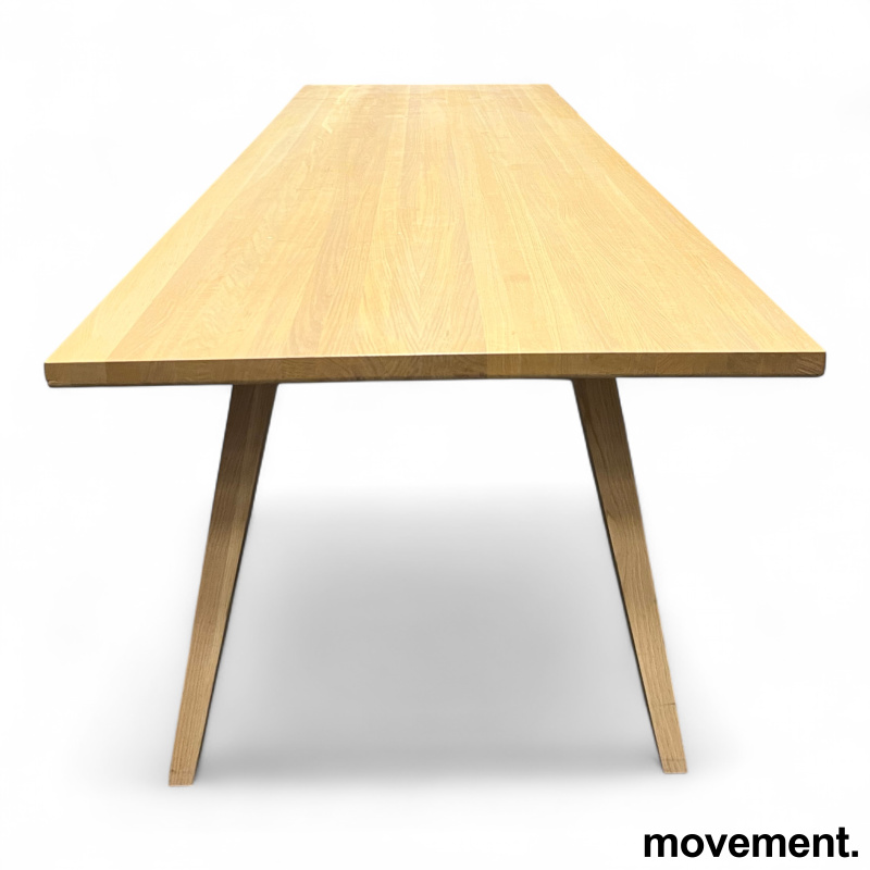 Møtebord 300x100cm heltre Eik, - 2 / 2