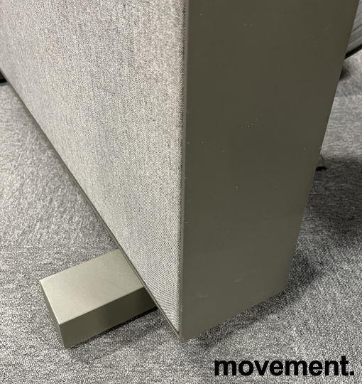 Unit 120x185cm Mørk grått stoff, - 3 / 3