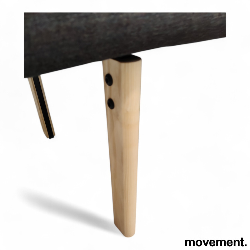 Rew uten rygg 180cm Mørk lilla - 3 / 4