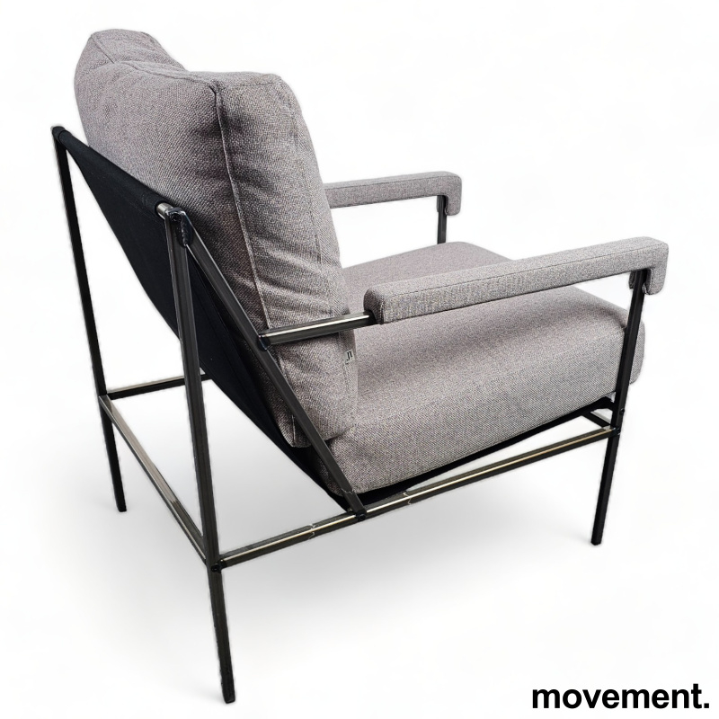 Seventyfive lenestol Lyst grått