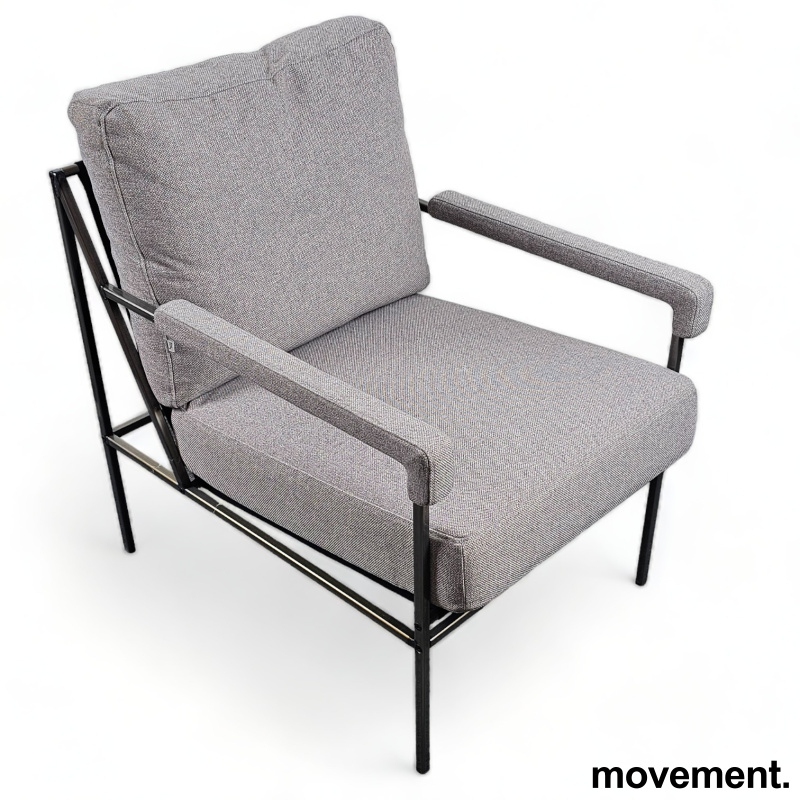 Seventyfive lenestol Lyst grått