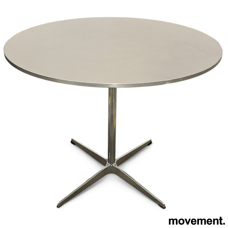 Sirkulær kafebord A623, Ø=90cm Lys - 1 / 2