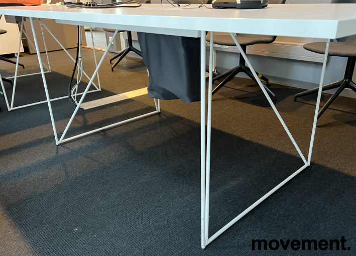Air møtebord 185x100cm Hvit, Pent - 2 / 2