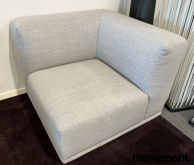 Connect hjørnemodul Lyst grått - 1 / 2