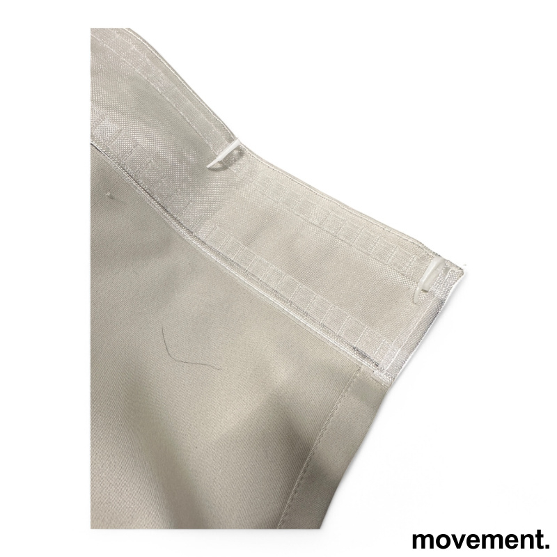 Gardin 570x230cm Lys varmgrå,