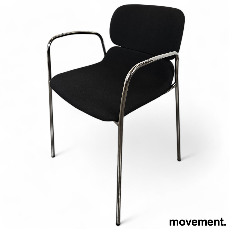 Molo, fullpolstret med armlene Sort - 1 / 4