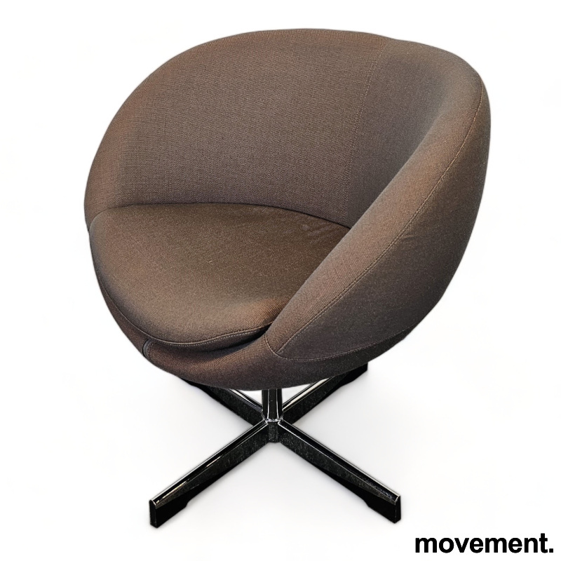 Planet Gråbrunt stoff, krom - 1 / 4