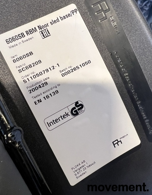 Noor 6060SB med meieben, polstret - 3 / 3