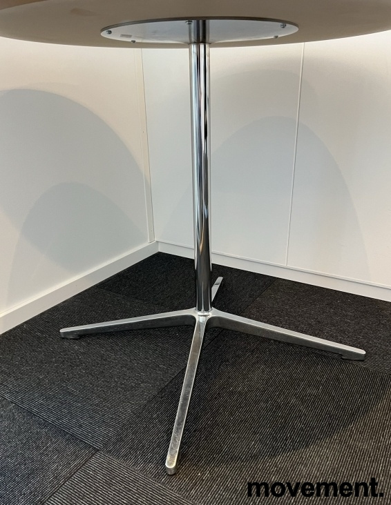 Kantinebord Ø=80cm Lys grå laminat, - 2 / 2