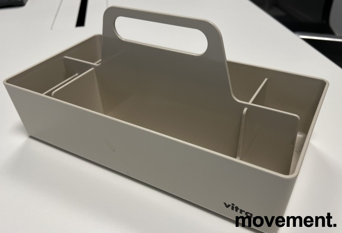 Stk. 5 Toolbox Varmgrå, Pent brukt vitra