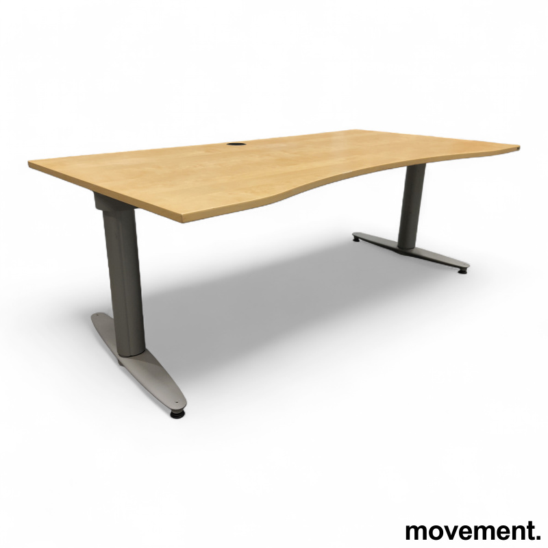 T-serie hevsenk 180x90cm Bjerk - 4 / 5