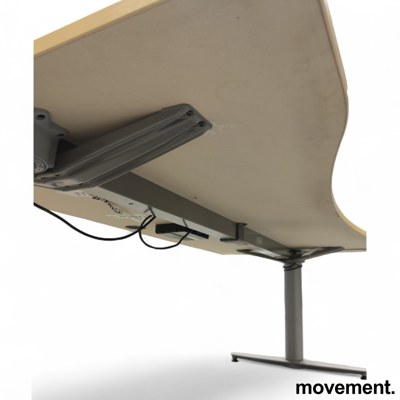 T-serie hevsenk 180x90cm Bjerk - 5 / 5