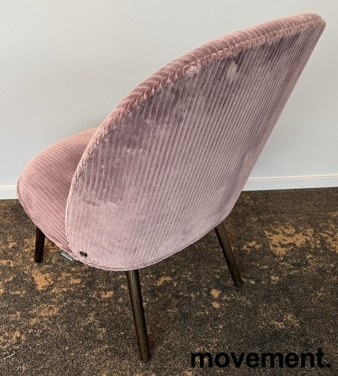 Ace Lounge Chair Steel Lys lilla