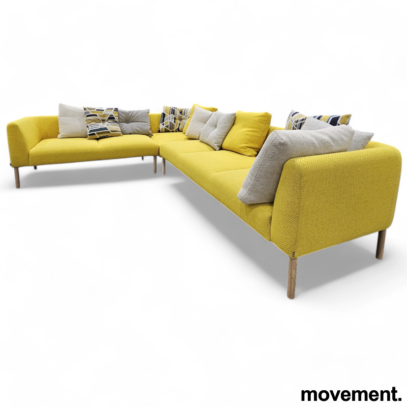 Nooa hjørnesofa 2+4 seter Gult - 3 / 7