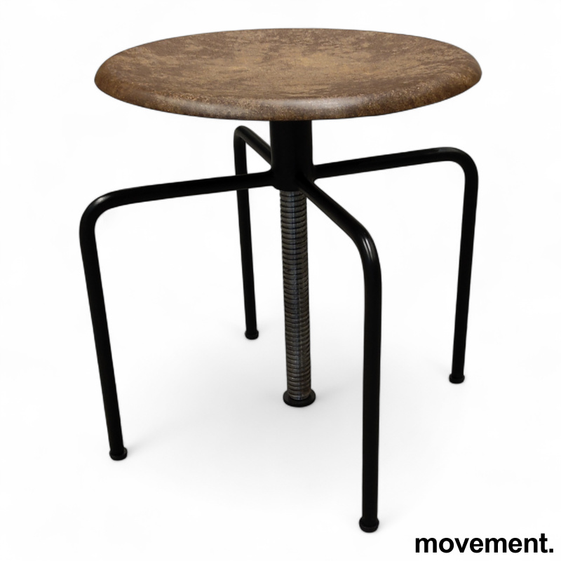 Mask stool Brunt sete, sort - 1 / 2